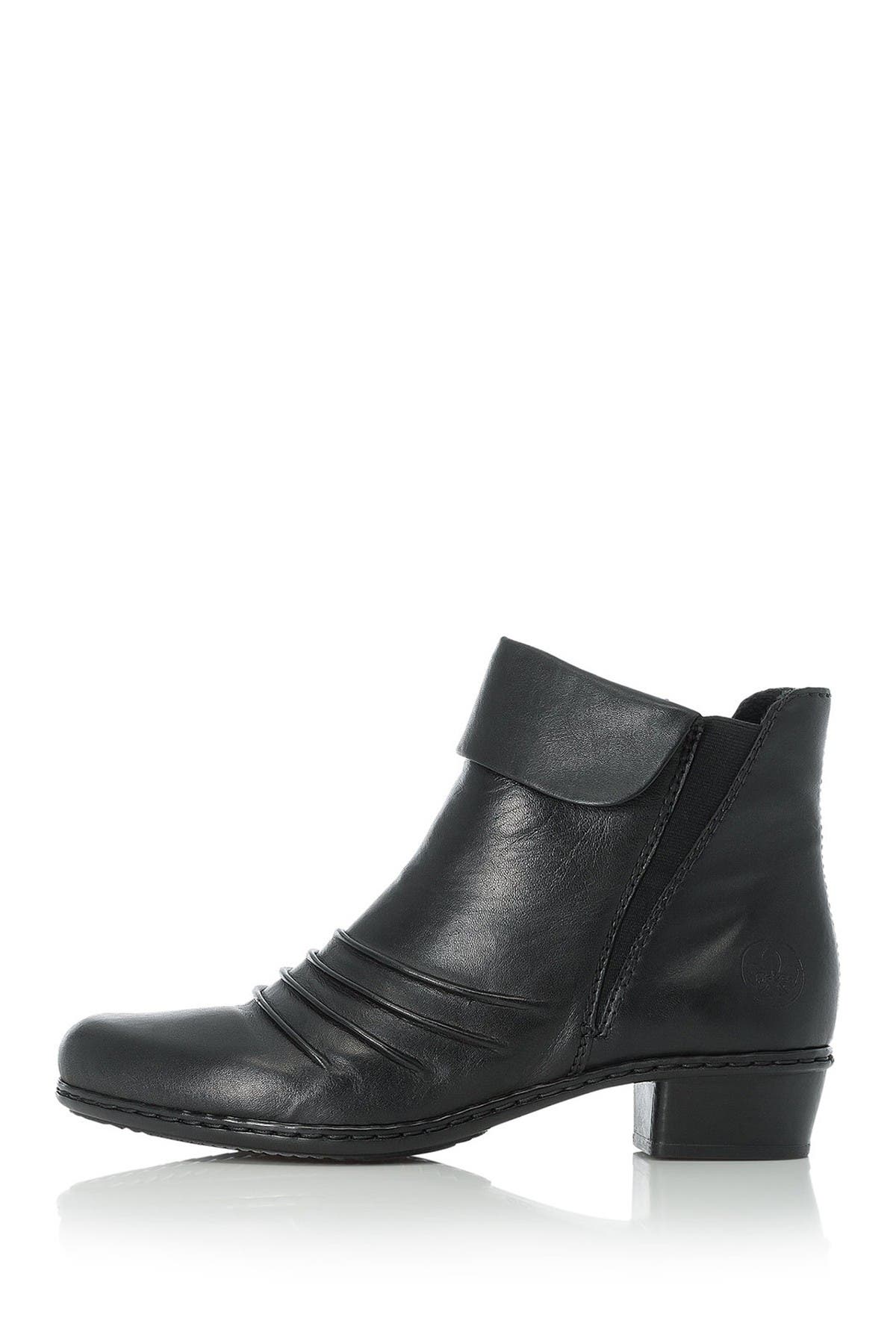 Rieker Fabiola Leather Block Boot, Alternate, color, 