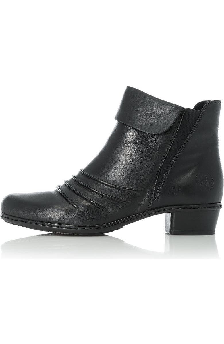 Rieker Fabiola Leather Block Boot, Alternate, color,
