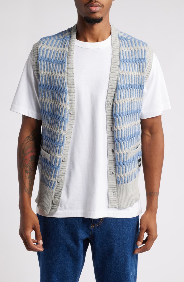 Native Youth Button-Up Sweater Vest, Alternate, color, 