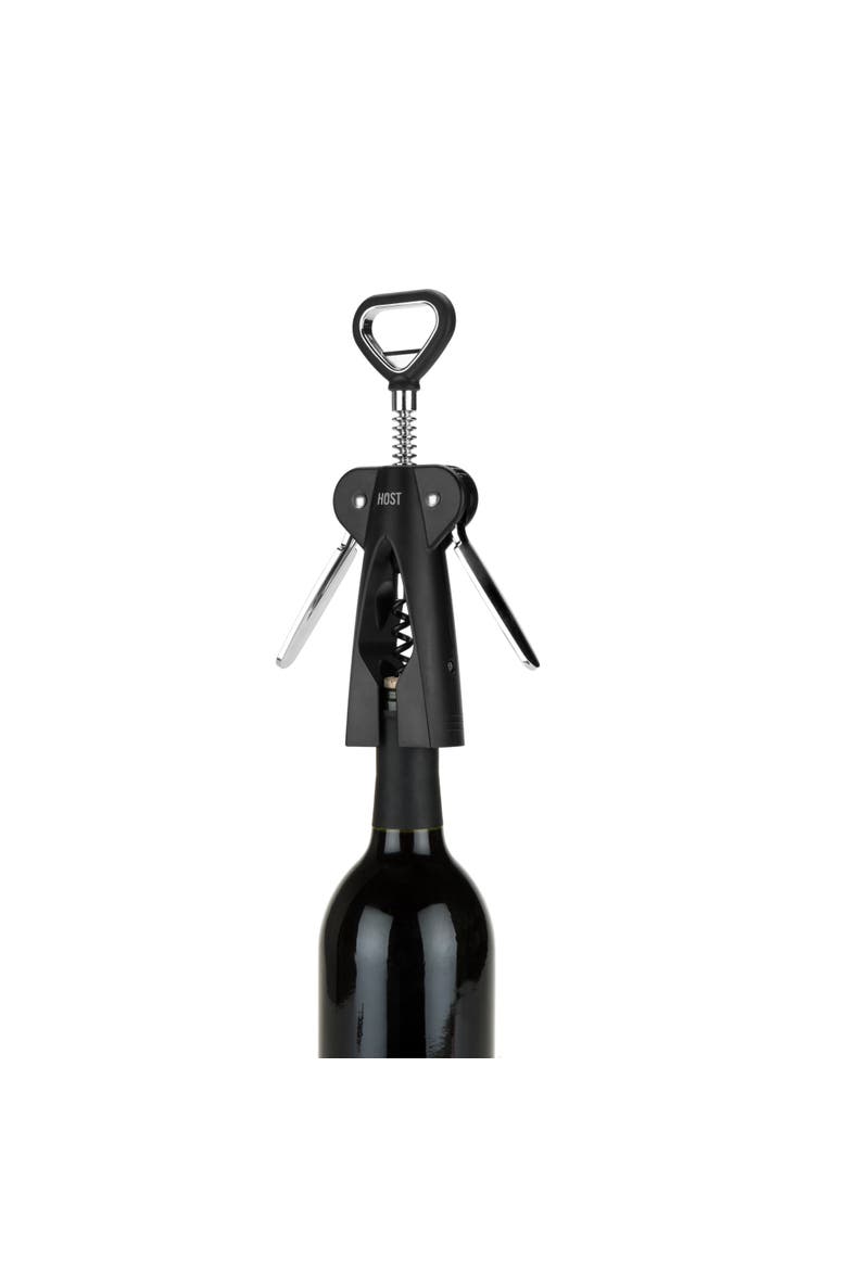 Winged Corkscrew, Alternate, color, Black