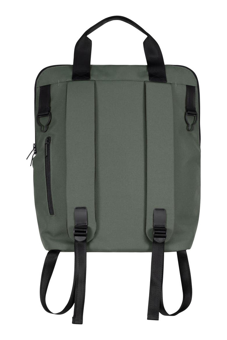 Diaper Changing Backpack, Alternate, color, FOREST GREEN