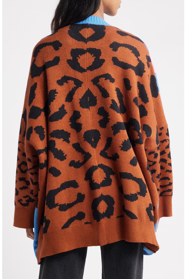 Do What You Want Oversize Cardigan, Alternate, color, BLACK