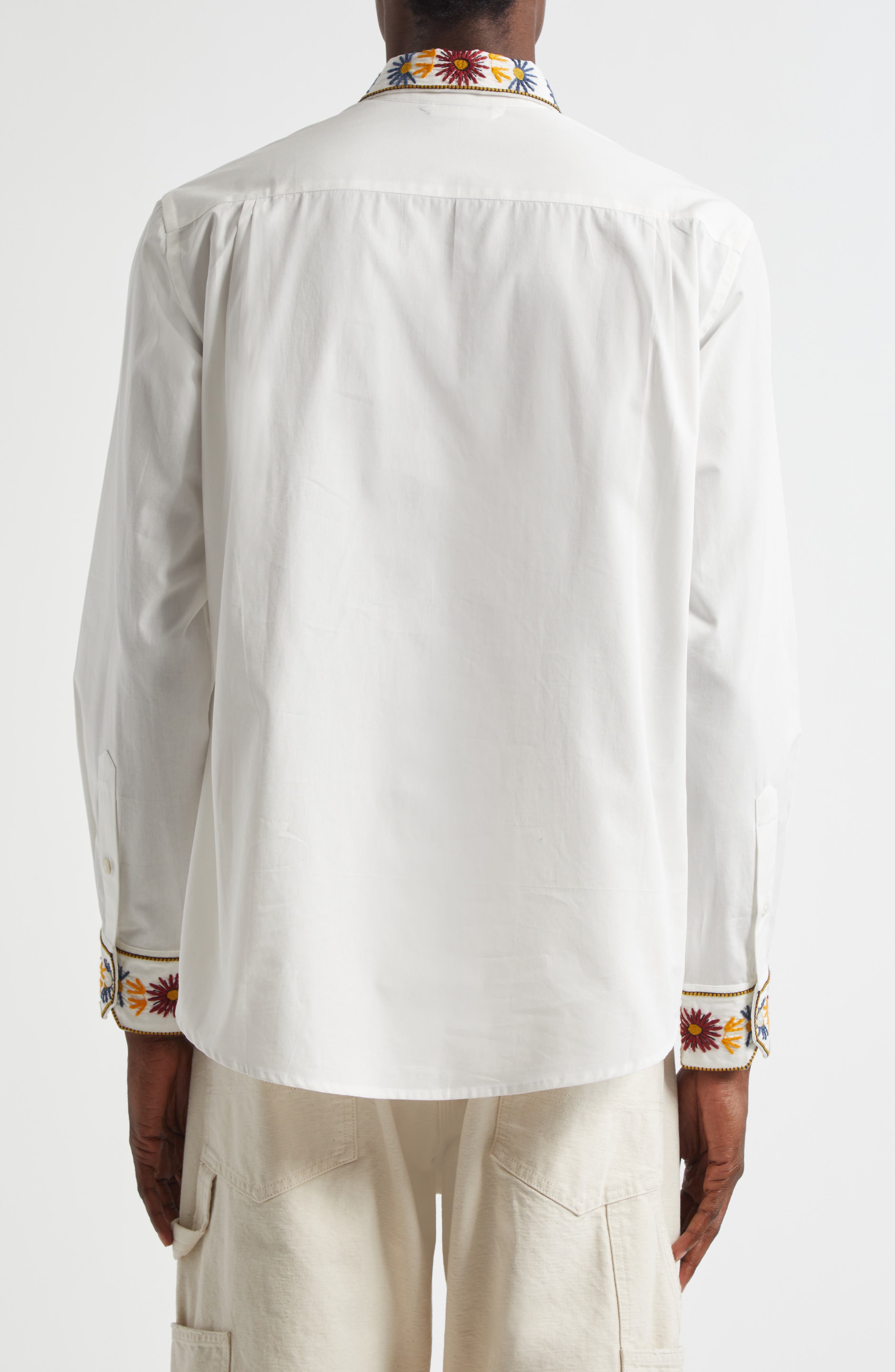 Candyfloss Cotton Button-Up Shirt - image 2
