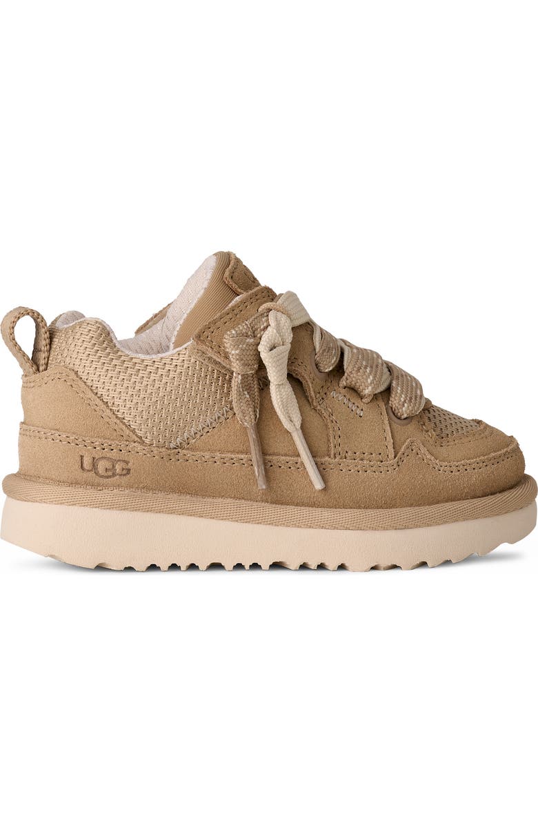 UGG<sup>®</sup> Kids' Lo Lowmel Sneaker, Alternate, color, Mustard Seed