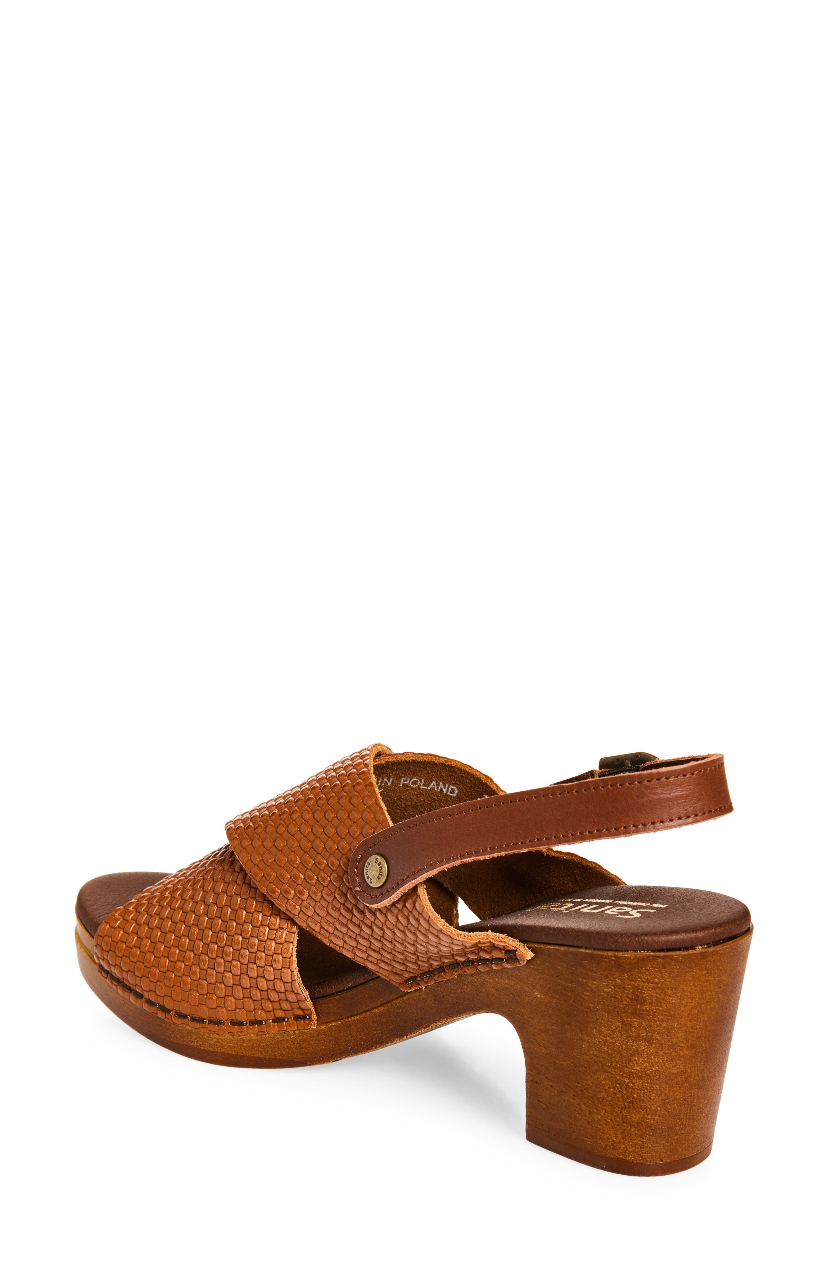 Sanita Sijo Slingback Sandal, Alternate, color, Antique Brown