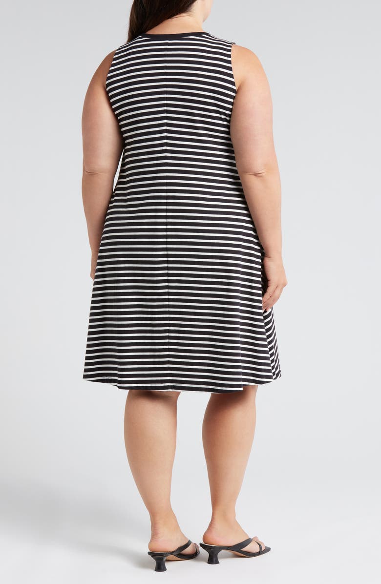 Universal Standard Bay Stripe Cotton Tank Dress, Alternate, color,