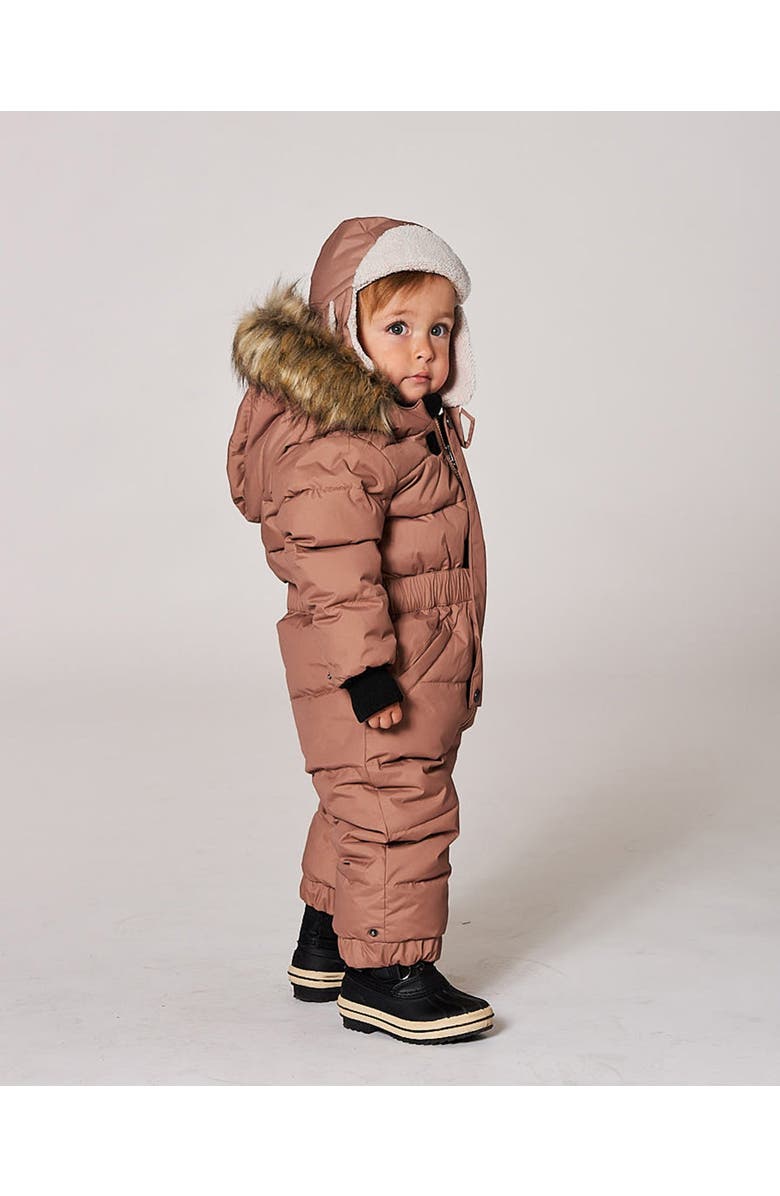 Deux par Deux Gender Inclusive Lined Chapka, Main, color, Chanterelle