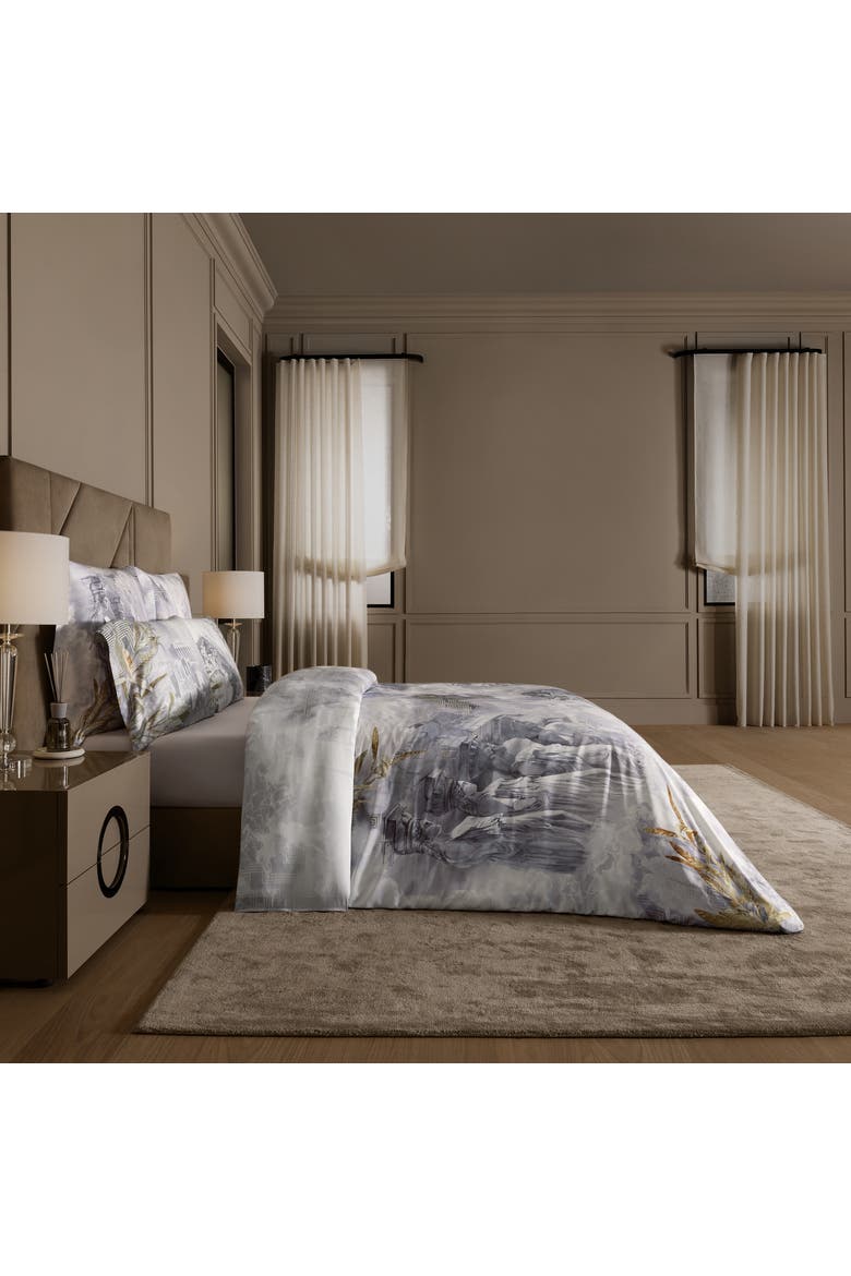 Delphia bedding set, Alternate, color, Grey
