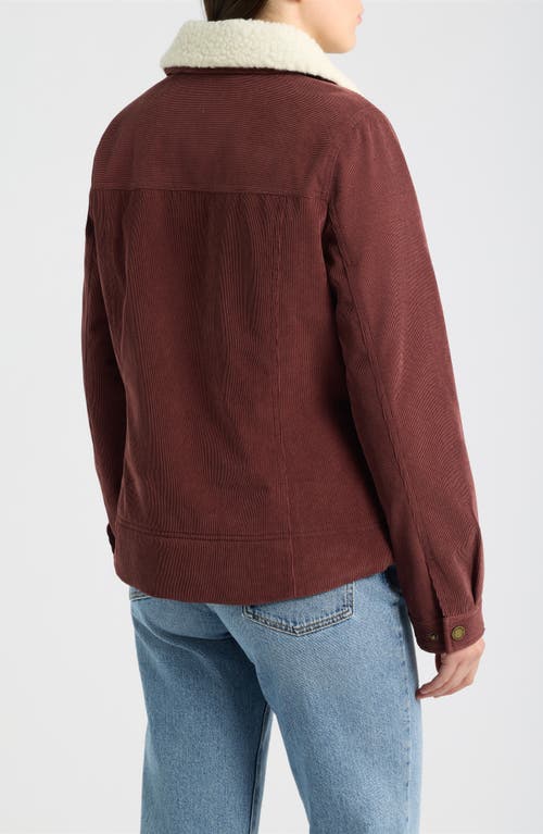 Pendleton Wind Basin Corduroy Jacket In Red