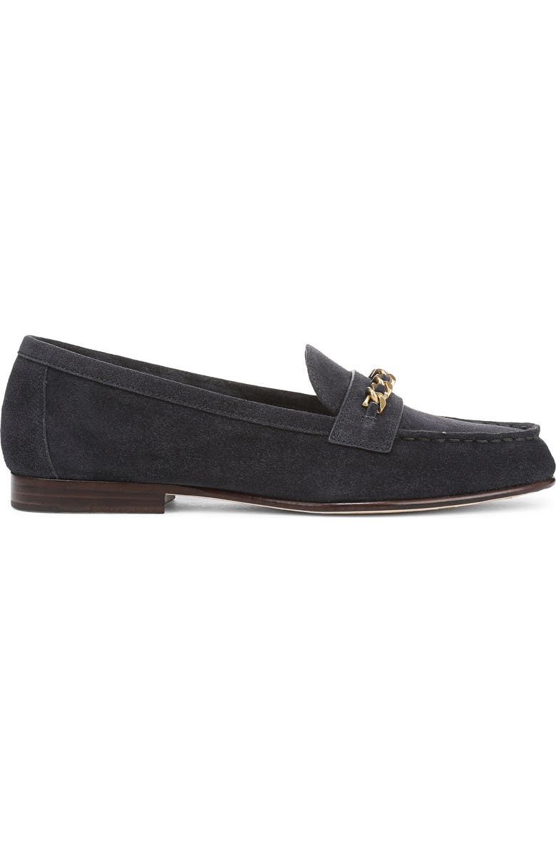 Veronica Beard Penny Chain Loafer, Alternate, color, Navy