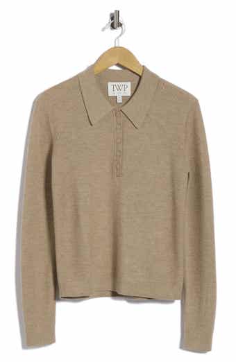Jorden Thermal Cashmere Polo Sweater
