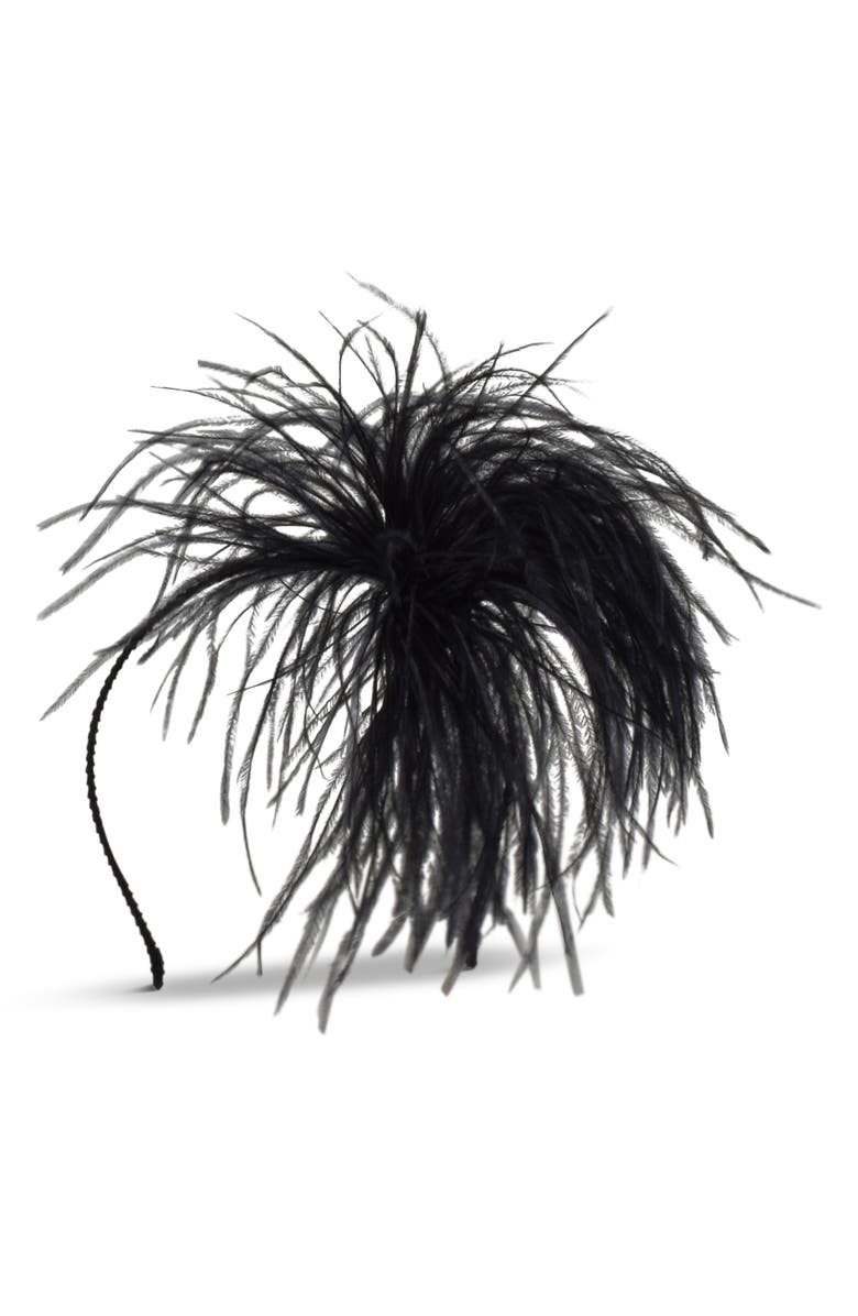 Gigi Burris Millinery Gwynnie Band, Main, color, Black