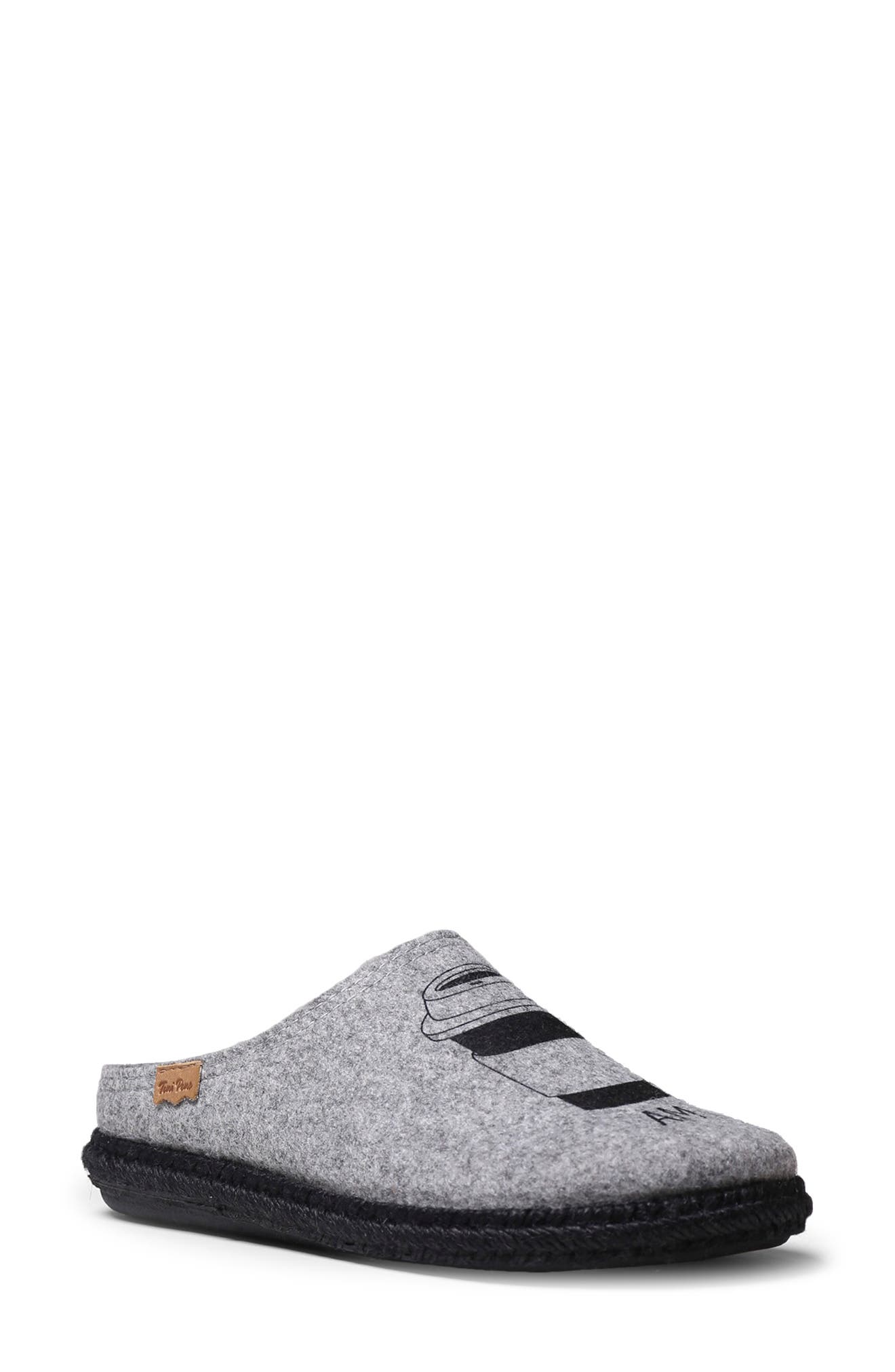 Toni Pons Miri Slipper, Main, color, Grey Wool