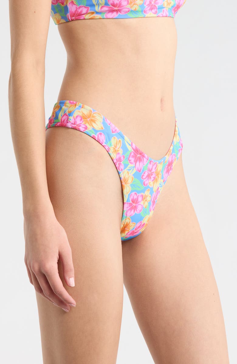 Rip Curl Malibu Cove Reversible Bare Bikini Bottoms, Alternate, color, Blue