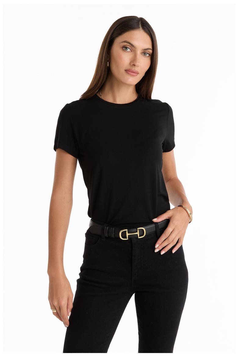 Amaya Ultra-Soft T-Shirt, Main, color, Black