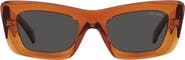 Prada 50mm Square Sunglasses
