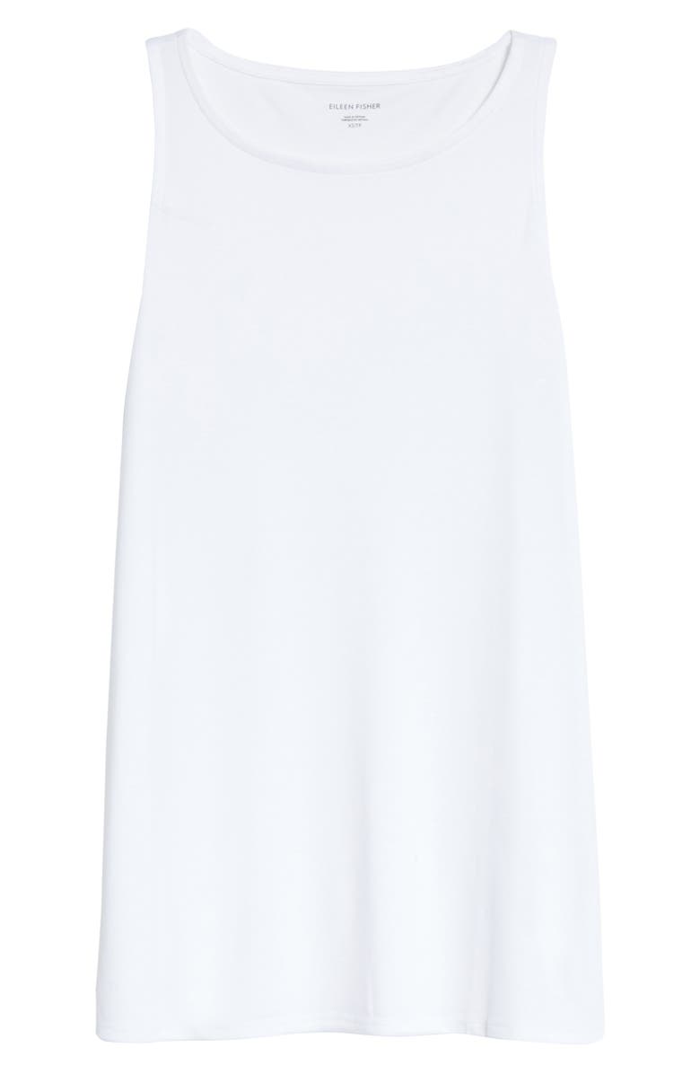 Eileen Fisher Ballet Neck Tencel<sup>®</sup> Lyocell Tunic Tank, Alternate, color,