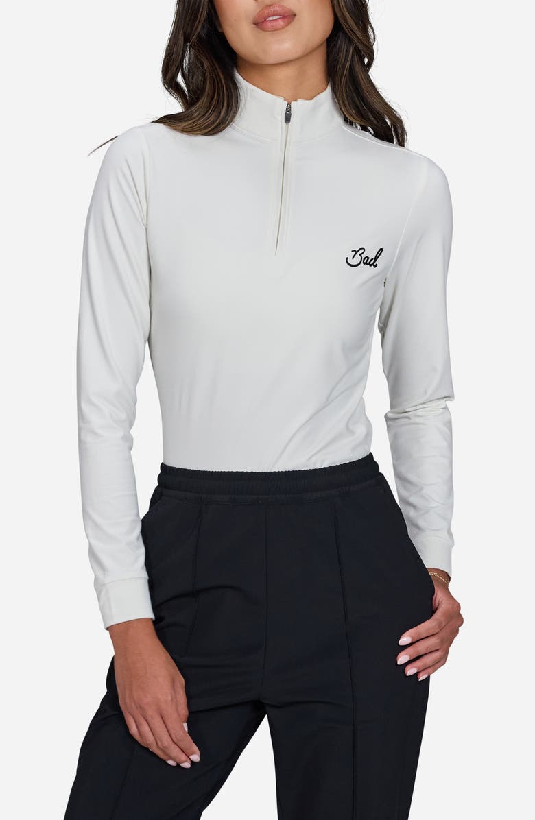 Bad Birdie Quarter Zip Golf Pullover, Main, color, 
