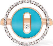 Messika Lucky Move Turquoise & Diamond Ring