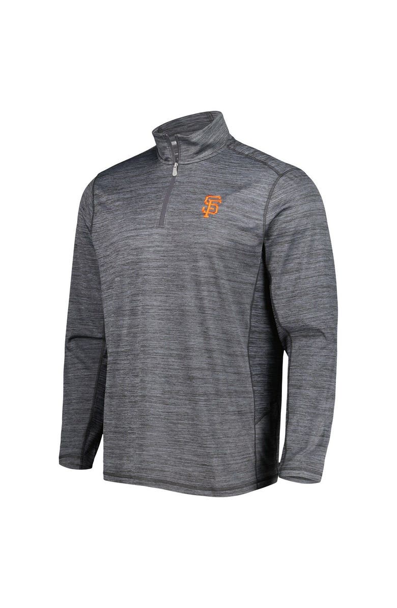 Tommy Bahama Men's Tommy Bahama Gray San Francisco Giants Delray IslandZone Half-Zip Top, Alternate, color, Gray