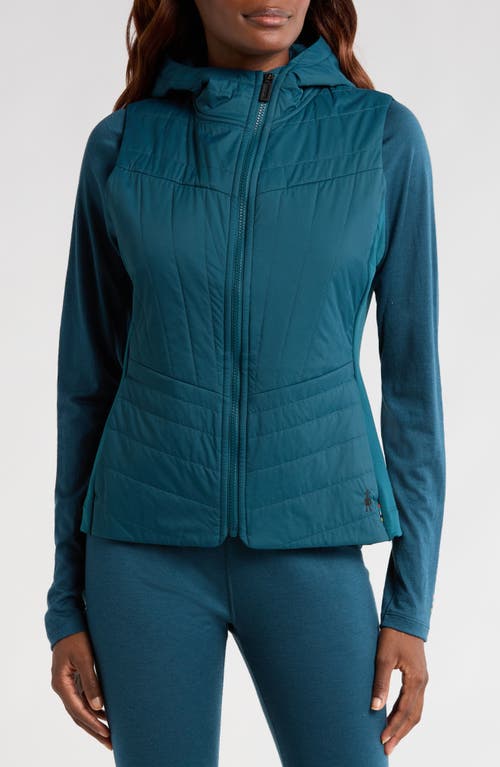 Smartwool Smartloft Insulated Nylon Vest In Twilight Blue