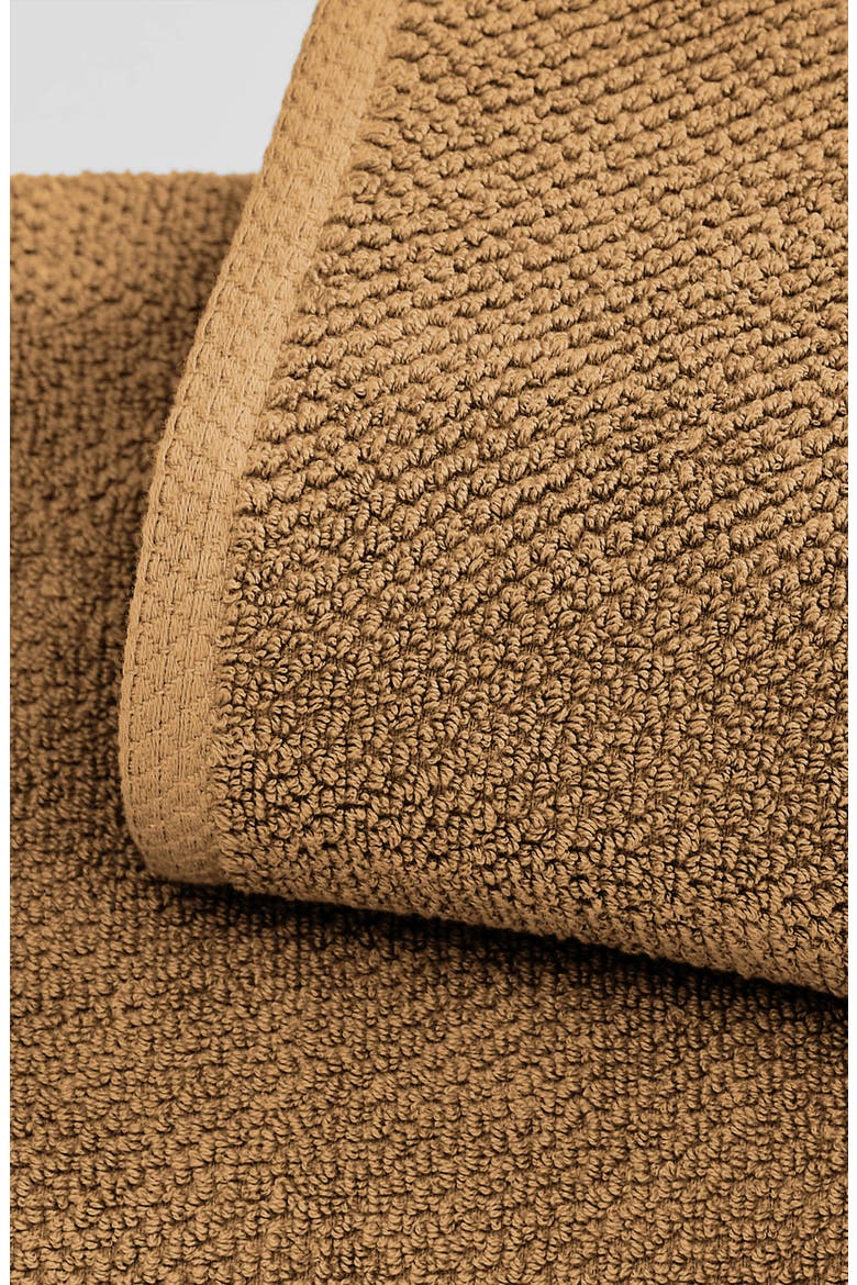 Cotton 6-Pack Textured Hand Towels, Alternate, color, MOCHA