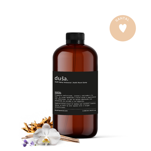 Santal -  16 Fl Oz Room & Linen Spray Liquid Refill