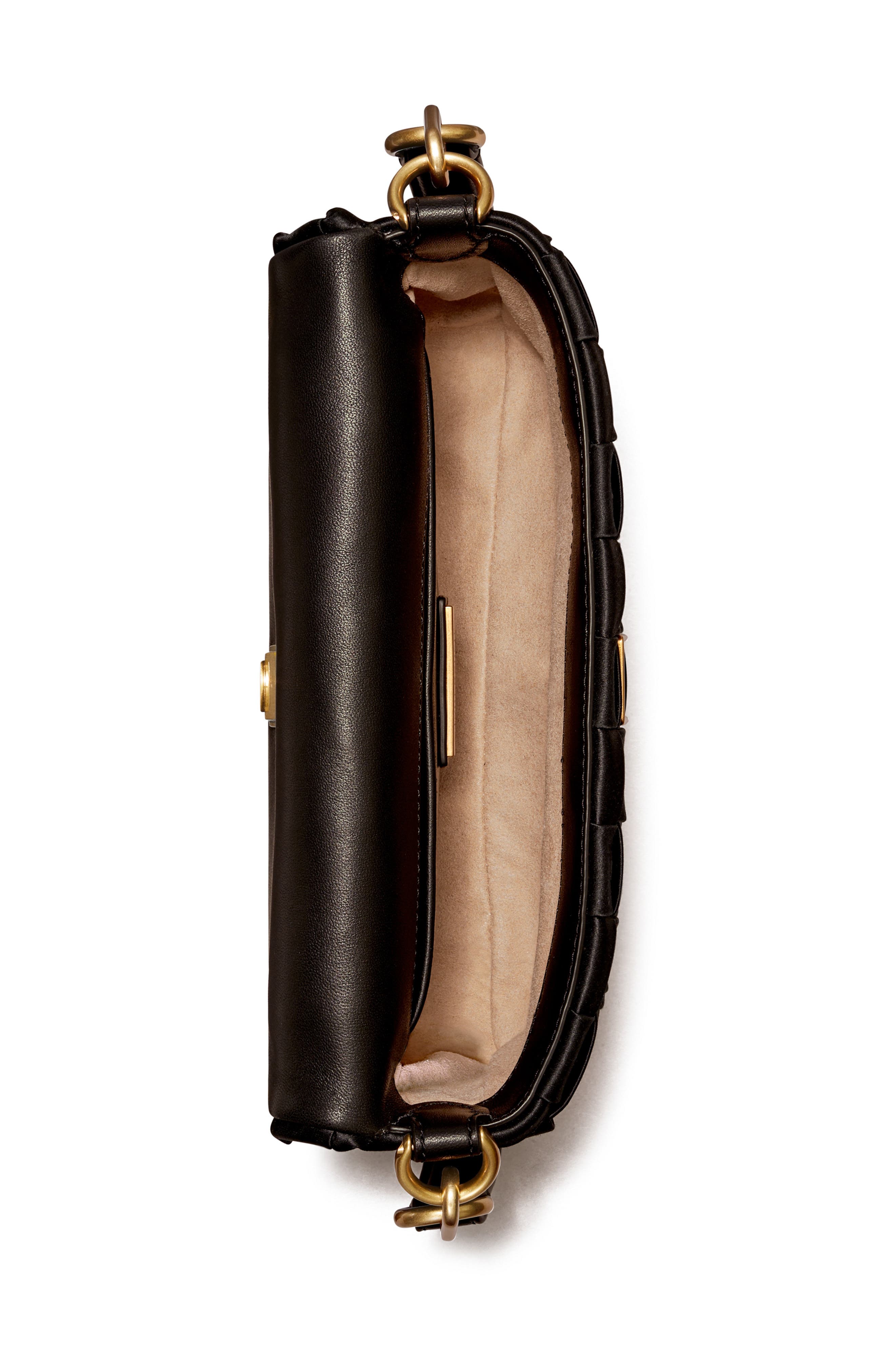 Tory Burch Kira Woven Shoulder Bag, Alternate, color, 