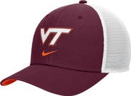 Nike Men's Nike Maroon Virginia Tech Hokies Rise Trucker Dri-FIT Adjustable Hat