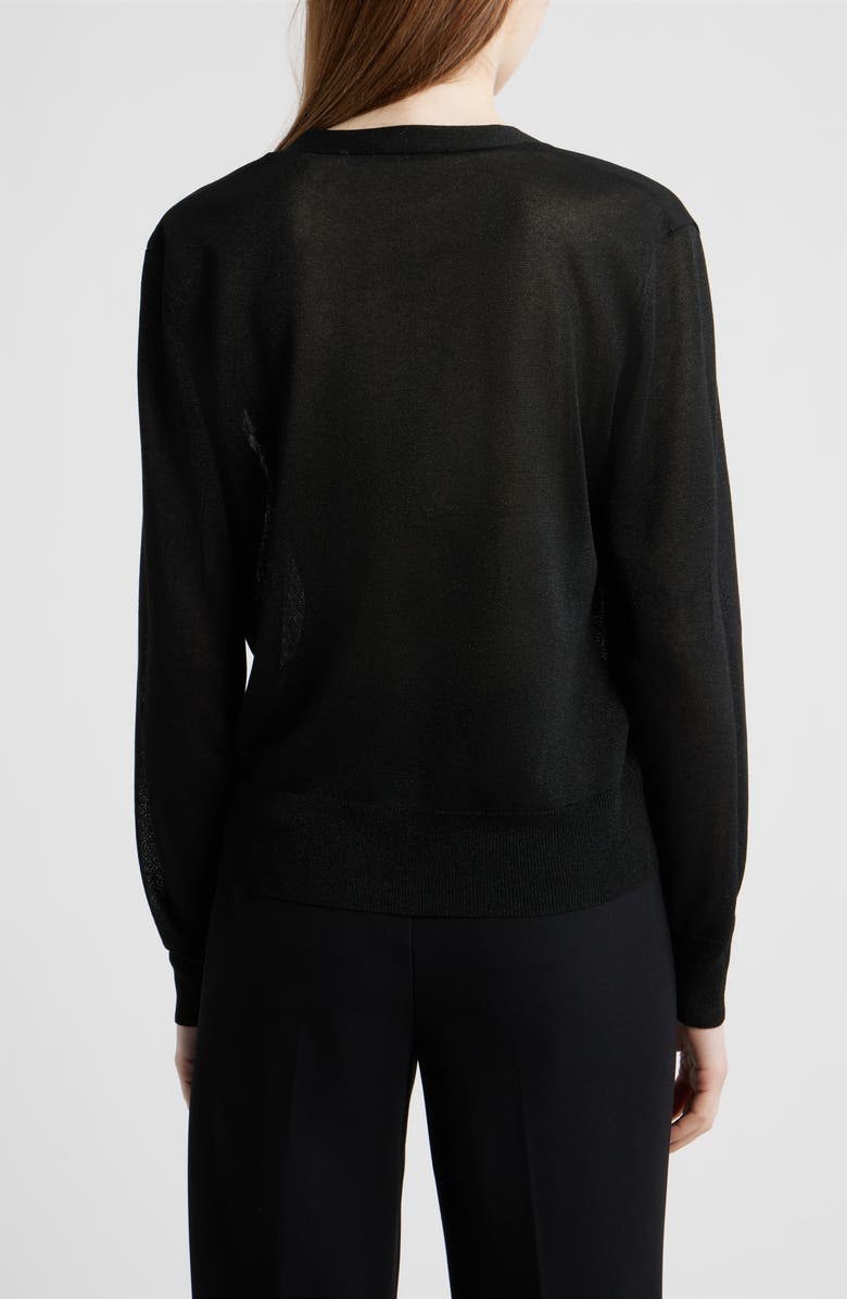 KOBI HALPERIN Jenna Cardigan, Alternate, color, Black