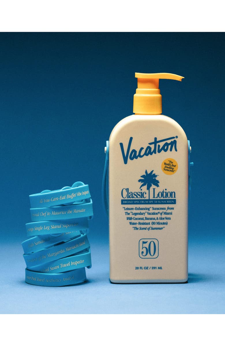 Vacation Classic Lotion SPF 50 Sun Lotion Jug, Alternate, color, 