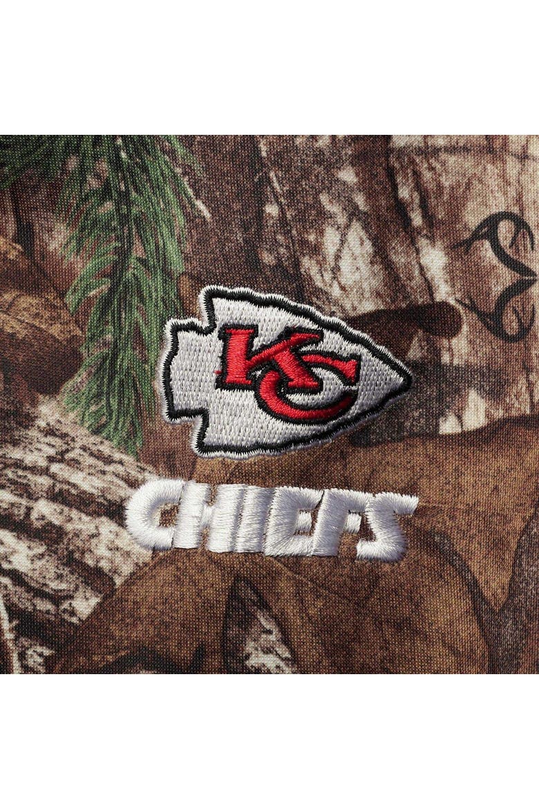 Men's Dunbrooke Realtree Camo Kansas City Chiefs Circle Champion Tech Fleece Pullover Hoodie, Alternate, color, Realtree Camo