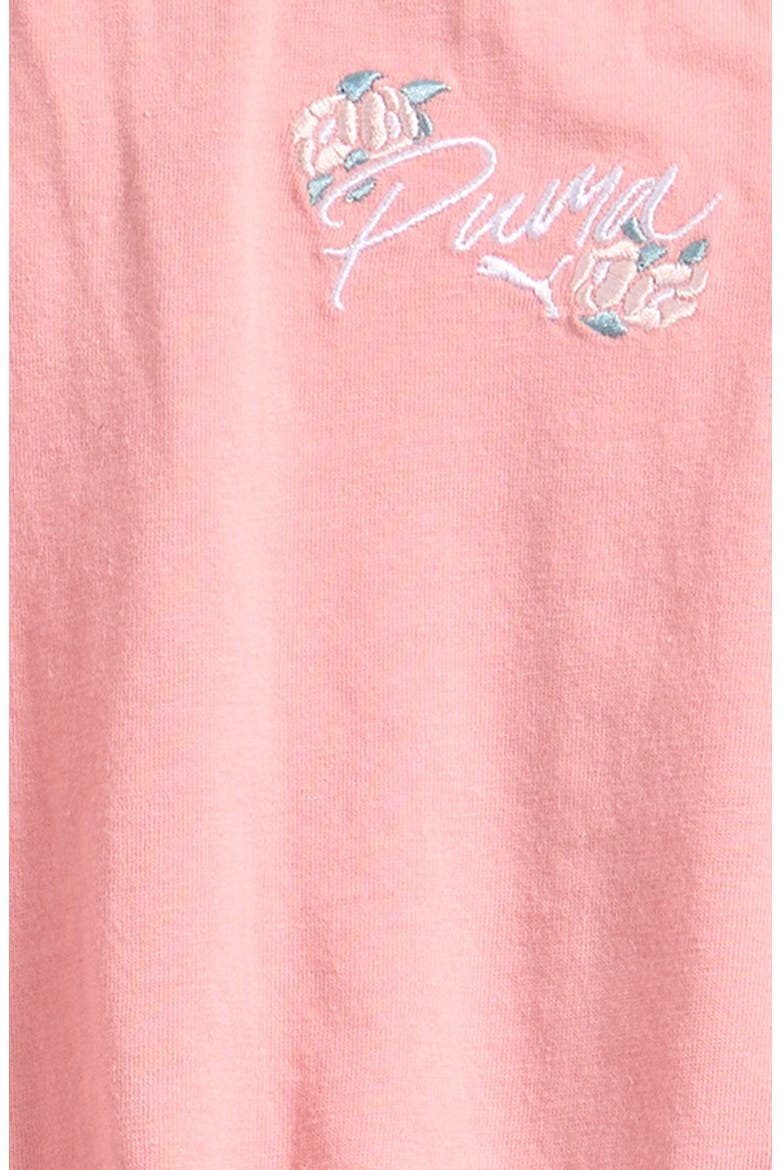 Kids' Floral Romper, Alternate, color, ROSE PINK