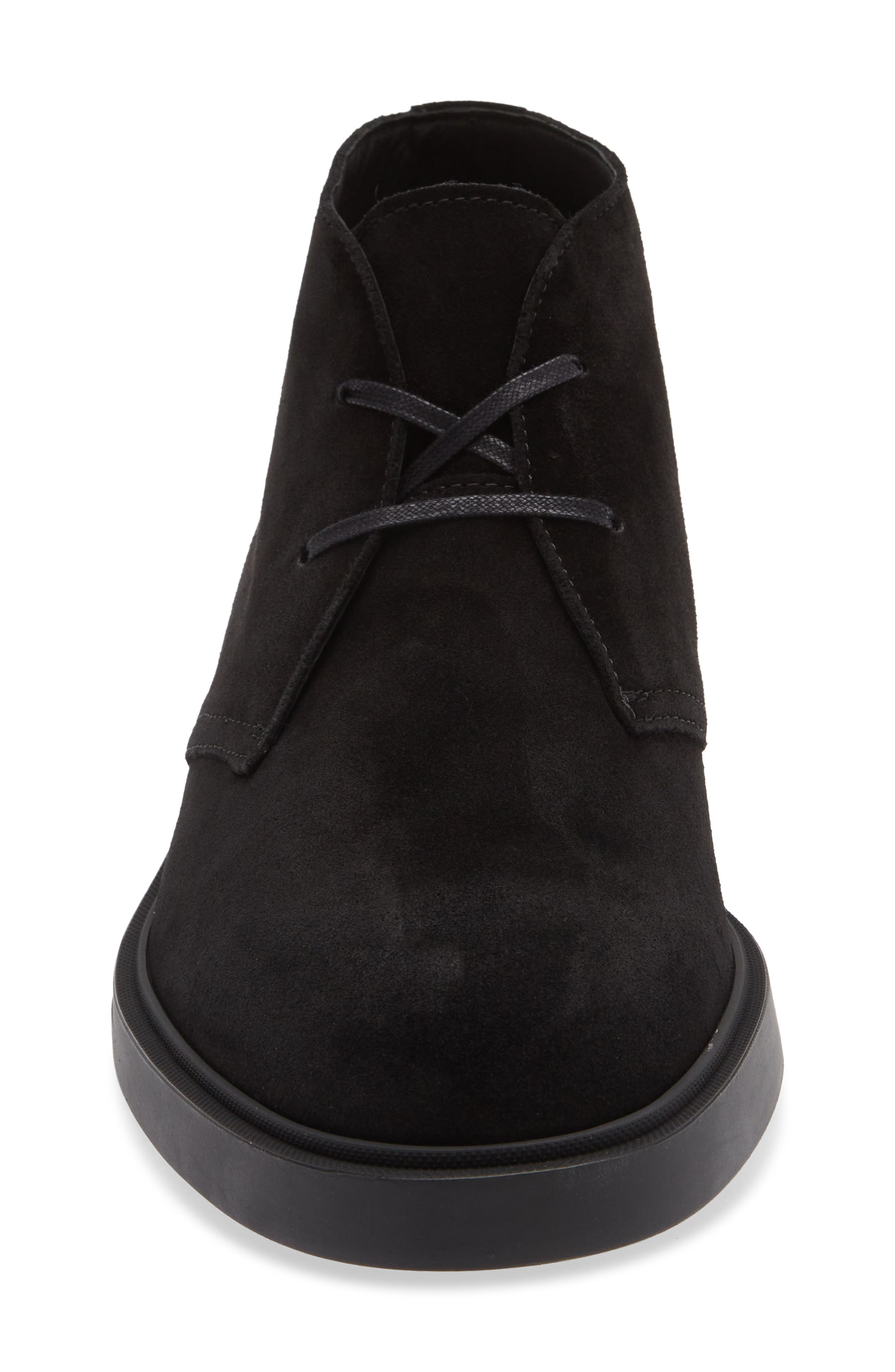 Leather Chukka Boot, Alternate, color, BLACK
