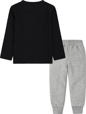 Kids' Swoosh Long Sleeve Tee & Joggers Set