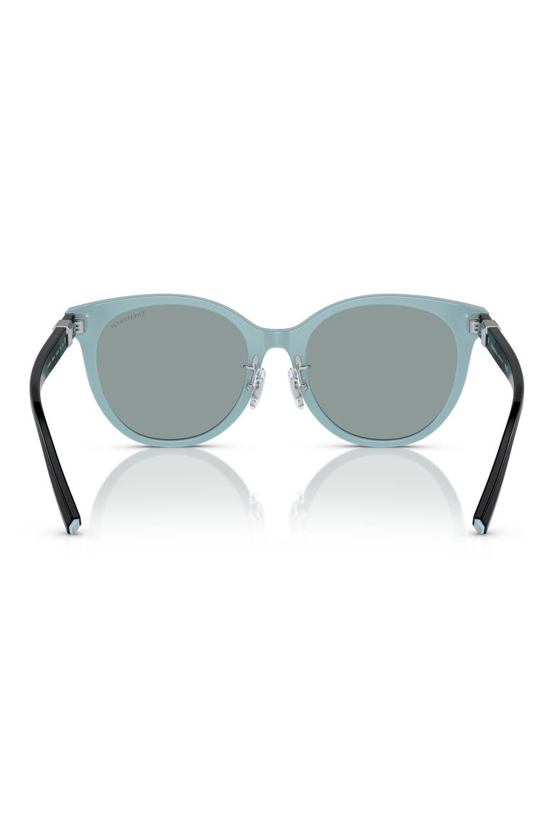 54mm Phantos Sunglasses, Alternate, color, BLACK TIFFANY BLUE / DARK GREY