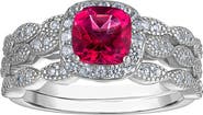 FZN Pink Topaz Sterling Silver Ring