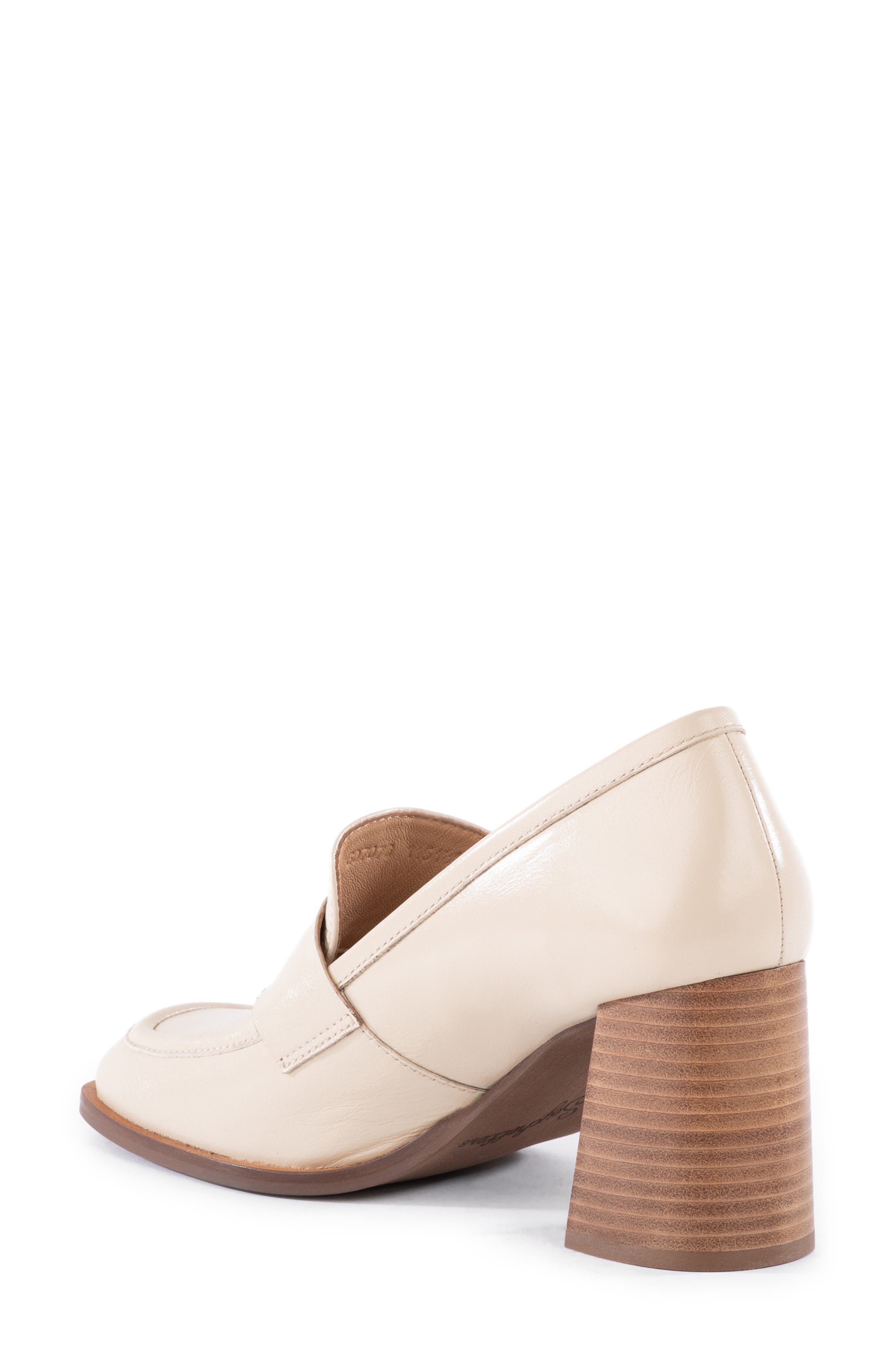 Seychelles Run the World Loafer Pump, Alternate, color, Ivory Leather