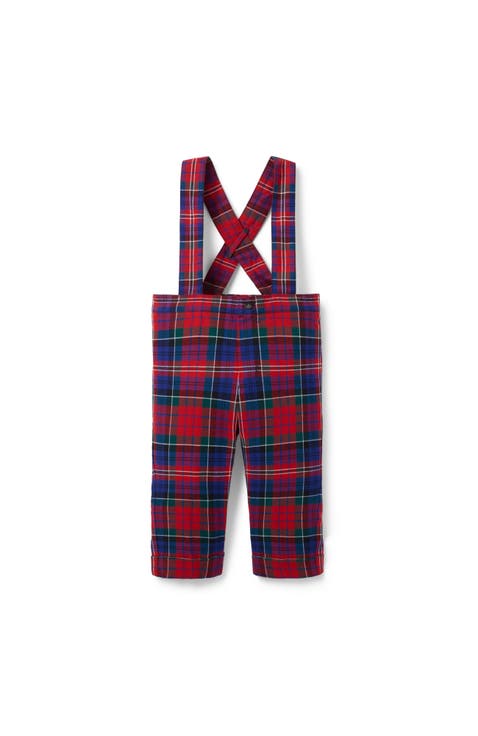 Baby Tartan Suspender Pant (Infant)