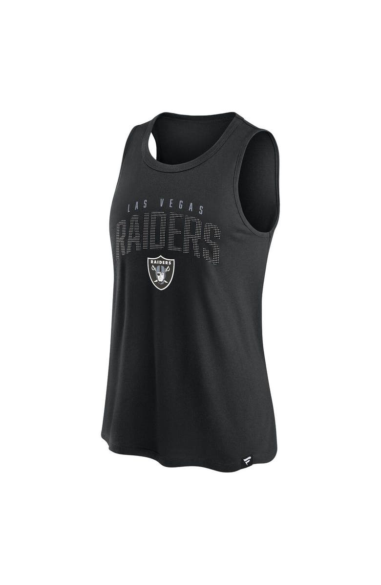 FANATICS Women's Fanatics Branded Black Las Vegas Raiders Classic Rhine Tank Top, Alternate, color, Black