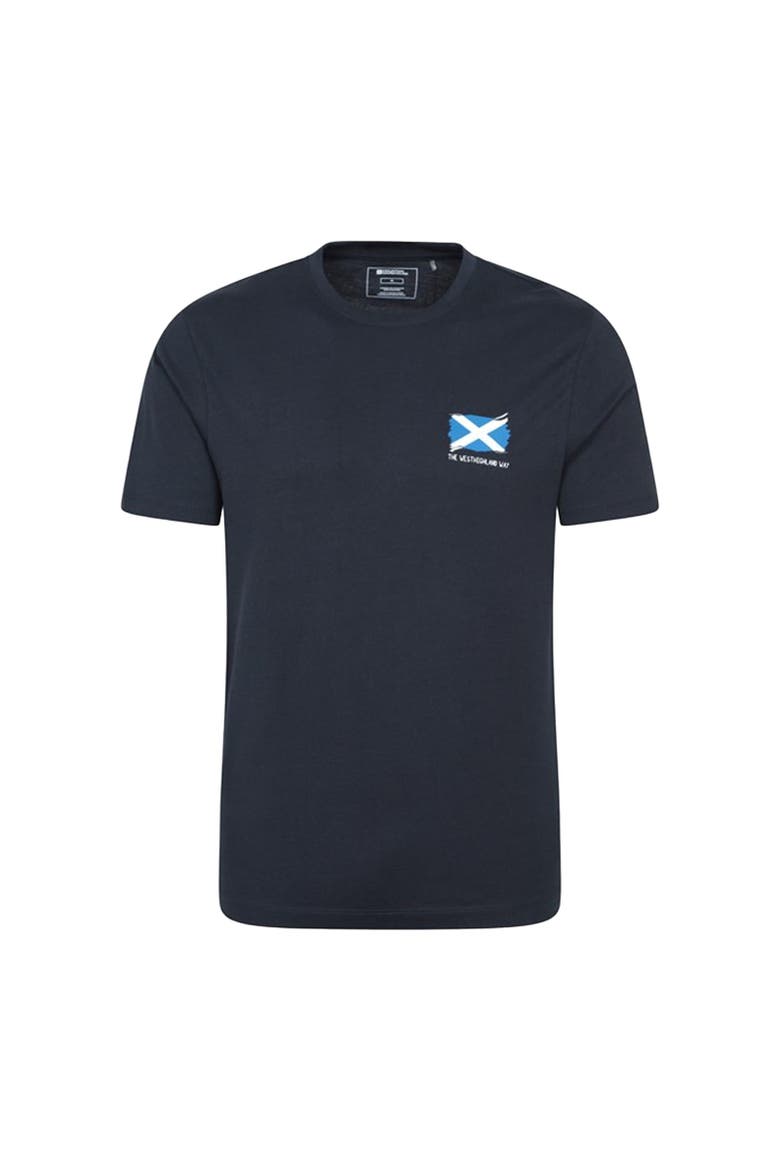 West Highlands Short-Sleeved T-Shirt, Main, color, Navy