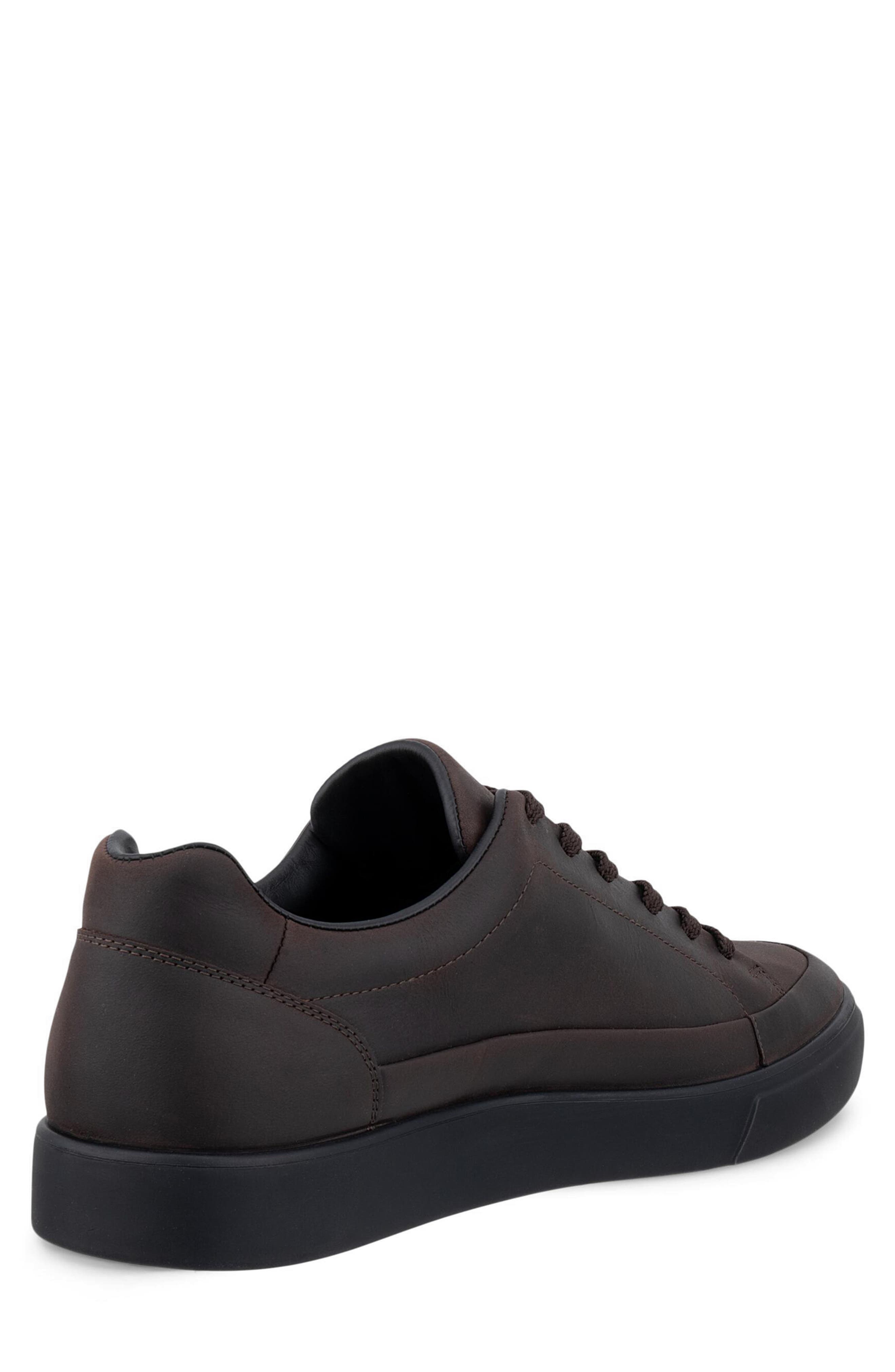 ECCO Soft 10 Gore-Tex<sup>®</sup> Sneaker, Alternate, color, Mocha