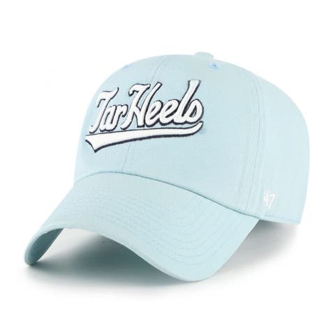 Men's '47 Light Blue North Carolina Tar Heels Clean Up Adjustable Hat