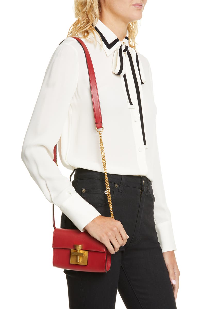 Oscar de la Renta Alibi Leather Belt Bag, Alternate, color,