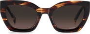 Missoni 53mm Gradient Rectangular Sunglasses