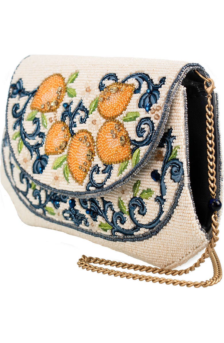 Mary Frances Accessories Capri Lemons Crossbody Handbag, Alternate, color, Multi