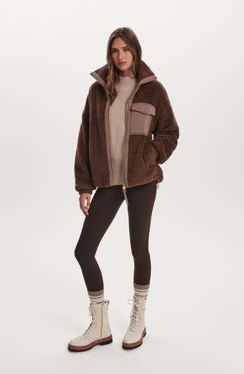 Lowell Faux Shearling Jacket