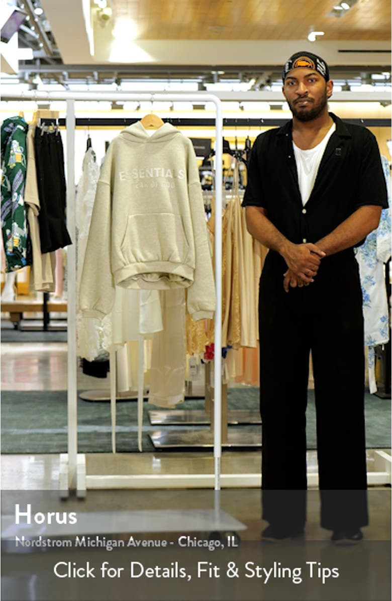 Kids' Metallic Logo Fleece Hoodie, sales video thumbnail