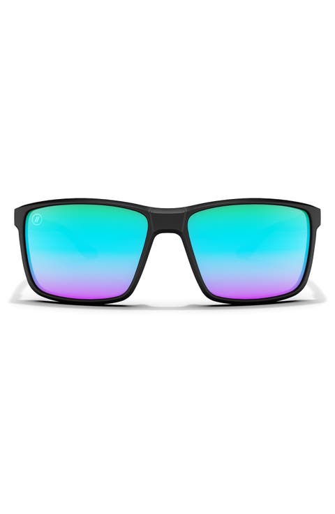 Mesa 57mm Polarized Square Sunglasses