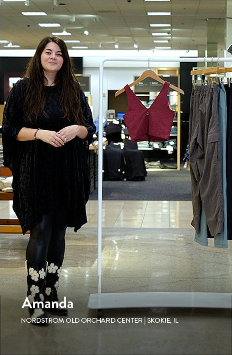 Good Day Space Dye Crop Tank, sales video thumbnail